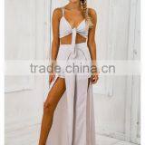 2016 Split Front Design Light Weight Pants With the Matching Crop Top thumbnail-2