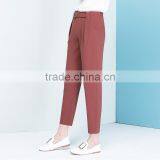 2017 New Skinny Nine Point Pants Korean Haren Female Leisure Trousers Loose Waisted Pants Sample Customization Manufacturer thumbnail-3
