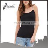 Solid Color Tank Top Wholesale Plain Tank Tops Neckline thumbnail-3