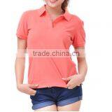 Women Polo Shirt, Short Sleeve, 65%polyester , 35%cotton, Pique Fabric thumbnail-1