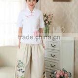 Newest Design Chinese Traditional Work Uniform thumbnail-3