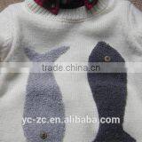 Custom Graphic Pullover Children's Sweaters With Collar thumbnail-3