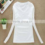 New Fashion Long Sleeve T-shirt for Women Made in China Wholesale thumbnail-3