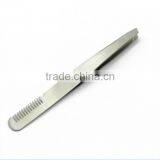 High Quality 2 in 1 Professional Eyelash Curler With Comb Stainless Steel Tweezers False Eyelashes Combs Beauty Makeup Tools thumbnail-1