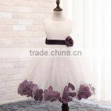 Walson Anna Frozen Cosplay Wholesale Party Frozen Birthday Items Shoulder Flowers Crocheted Skirt thumbnail-1