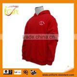 Lastest Product Best Price Full Printing Plain Red Pullover Hoodie thumbnail-1