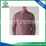 Grey Color 100% Polyester Men Breathable Muscle Fit Hoodie Plain Jacket,gym Wear thumbnail-5