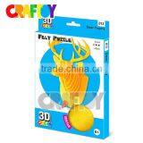 Teaching Material 3D Felt Puzzle Basic Puzzle Deer Trophy thumbnail-1
