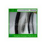 Window Silicone Brush Sealing Strip Flexible Wood Door Weather Seal Strip thumbnail-1