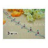 Butterfly Design Sew On Decorative Crystal Rhinestone Trimming For Head Jewelry