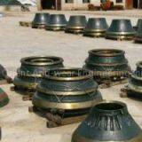 Cr-Mo Alloy Steel Mantles Crusher Wear Parts For Cone Crushers DF013 thumbnail-1