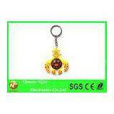 Cartoon 3D Rubber Soft PVC Keychains for Key Holder Customized Key Chain Ring thumbnail-1