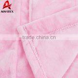 Kids Bathrobe Pink Flannel Fleece Soft Bath Robe Baby thumbnail-5