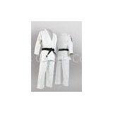 OEM Bamboo Fabric White Judo gi Martial Arts Suit With Customized Logo thumbnail-1