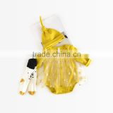 B13442A cheap wholesale baby fall and autumn rompers