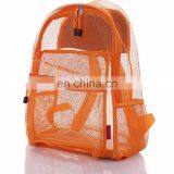Large Clear Custom Mesh Backpack For Kids Men Women thumbnail-2