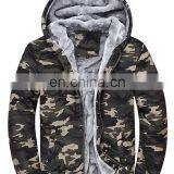 Online Shopping Men's Warm Hoodie Zip Sweatshirt Sweater Tops Long Sleeve Jacket Coat Camouflage thumbnail-1