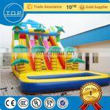 PVC inflatable jumping aqua park slip n slide for sale