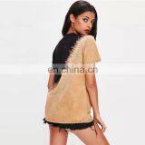 2017 High Quality Summer New Fashion Women T Shirt Ladies Printed Tee Shirt thumbnail-3