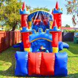 Customized Inflatable Royal Bouncy Castle With Slide for Sale thumbnail-5