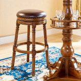 IVSY 7120B American Style Bar Chair Wooden Bar Stool Home Or Commercial Usage 24