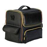 Make Up Bag For Travel Storage Bags Waterproof Makeup Bag Cosmetic Case Brush Holder With Adjustable Divider- Soft Cosmetic Case thumbnail-4