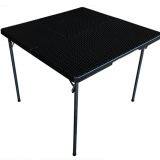 Wicker Folding Table -35'' Plastic Furniture Company Blow Molding Products Supplier Custom Plastic Furniture thumbnail-1