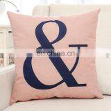 English Alphabet Geometric Pattern Car Sofa Bed Fashion Cushion thumbnail-5