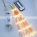 200 LED Copper Wire Firework Lights,Battery Operated Starburst Light With Remote,8 Modes String Fairy Lights thumbnail-2