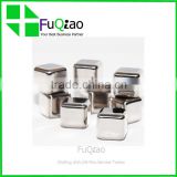 FDA Grade Ice Cube Whiskey Stone Stainless Steel Chiller Stone                        
                                                                                Supplier's Choice