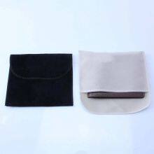 Custom High-grade Flannelette Envelope Bag Flip Wallet Bag Leather Velvet Bag Jewelry Storage Dustproof Bag thumbnail-2