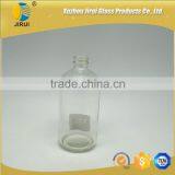 500ml Clear Boston Glass Bottle With Plastic Dispenser/ Glass Bottle With Spout thumbnail-4