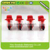 Cool Postal Motorcycle Shape Eraser thumbnail-1