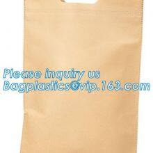 Gift Reusable Tote Bags Travel To-Go Food Containers Non-Woven Fabric Party Tote Bags Reusable Shopping Grocery Bags thumbnail-4