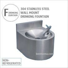 WDF25 Stainless Steel Wall Mount Drinking Fountain thumbnail-1