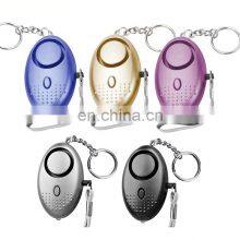 Wholesale 140dB Personal Anti-Attack Safety Keychain Alarm Personal Alarms for Children With Led Light thumbnail-2