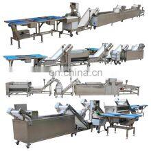 Линия для мойки картофеля, машина для производства овощных чипсов, линия обработки консервированных, сушеных и замороженных фруктов, оборудование