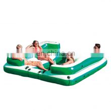 Water Party Inflatable Island Floating Dock Lounge