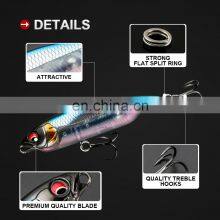 JOHNCOO 59mm 75mm Slow Sinking Pencil Lure Like Living Fish Swimming Pencil Baits Hard Bass Stock Fishing Lure thumbnail-3