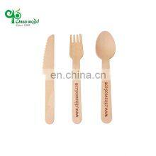 Yada Reasonable Price Supplies 140mm Wood Cutlery Sets Of Spoons Disposable Wooden Set thumbnail-4