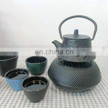 Cast Iron Pot Handmade Old Iron Pot For Tea Making And Water Boiling Electric Pottery Stove Set Tea Set For Teapot Cooking thumbnail-1