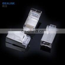 Ethernet Connector Male Network Crimp Connector RJ45 WITH IRON /FTP Rj45 Modular Plug thumbnail-2