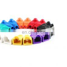 Multiple Colour Network Cat5E Cat6 Cat7 Cable Sheath Rj45 Connector Rubber Boots thumbnail-4