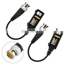 5MP Passive Video Balun CCTV Accessories For Cat5 Cat5e Cat6