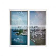 American style  Upvc profile upvc window horizontal Single sliding windows upvc pvc double panel