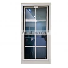quality vinyl  NFRC certificate UPVC profiles double glazed tempered glass double  hung  windows