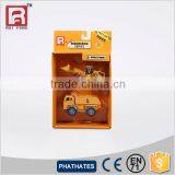 2 In 1 Mini Construction Plastic Trucks Playset thumbnail-2