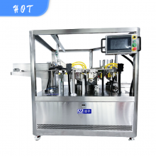 Mouthwash packaging machine horizontal cosmetic packet filling machine Spiral feeding powder