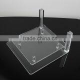 Clear Acrylic Cosmetic Display Stand Cosmetic Stand Makeup Display Holder RCD002 Quality Choice thumbnail-3