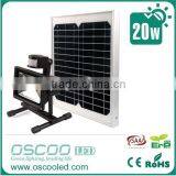 20w Solar Powered Rechargeable Flood Light With Sensor New Products for Distribution